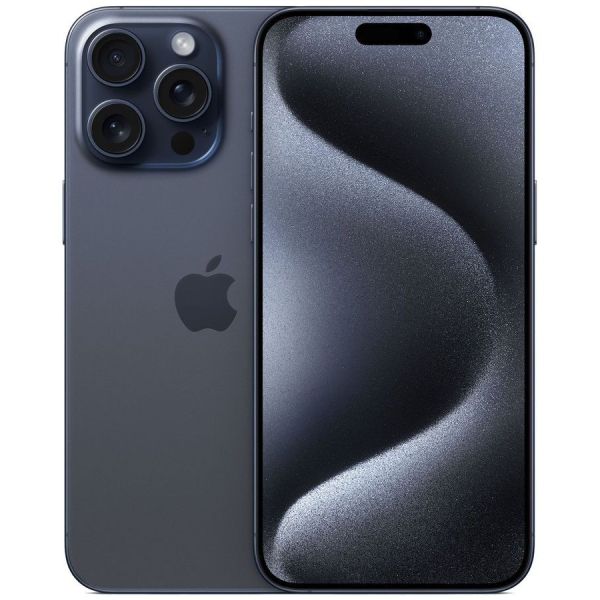 Мобильный телефон Apple iPhone 15 Pro Max 2023 iOS /512 Гб синий титан MU7F3ZD/A