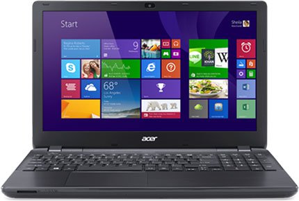 Ноутбук Acer Extensa EX2519-P5PG (NX.EFAER.026) черный